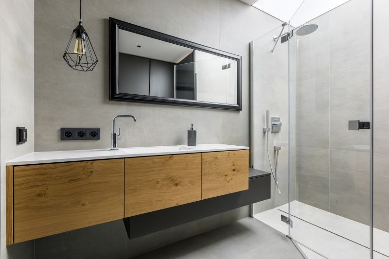 Modern Vanity with Integrated Lighting